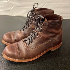 Wolverine 1000 mile cap toe